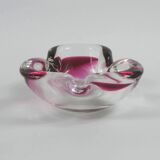 Cendrier en verre de Murano années 1960