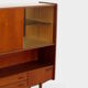 Buffet haut en teck du milieu du siècle, années 1960