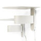 Pair of white wall lights/sconces from Lyskaer. Denmark 1980s