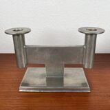 Minimalist chandelier model 551 in German tin by Karl Raichle for Meersburg, 1930s, set of 2.