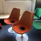 Paire de chaises Saarinen pour Knoll