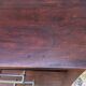 Commode Art Deco 4 Tiroirs Bois massif Rouge