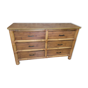 commode bambou
