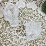2 crystal vases of arques