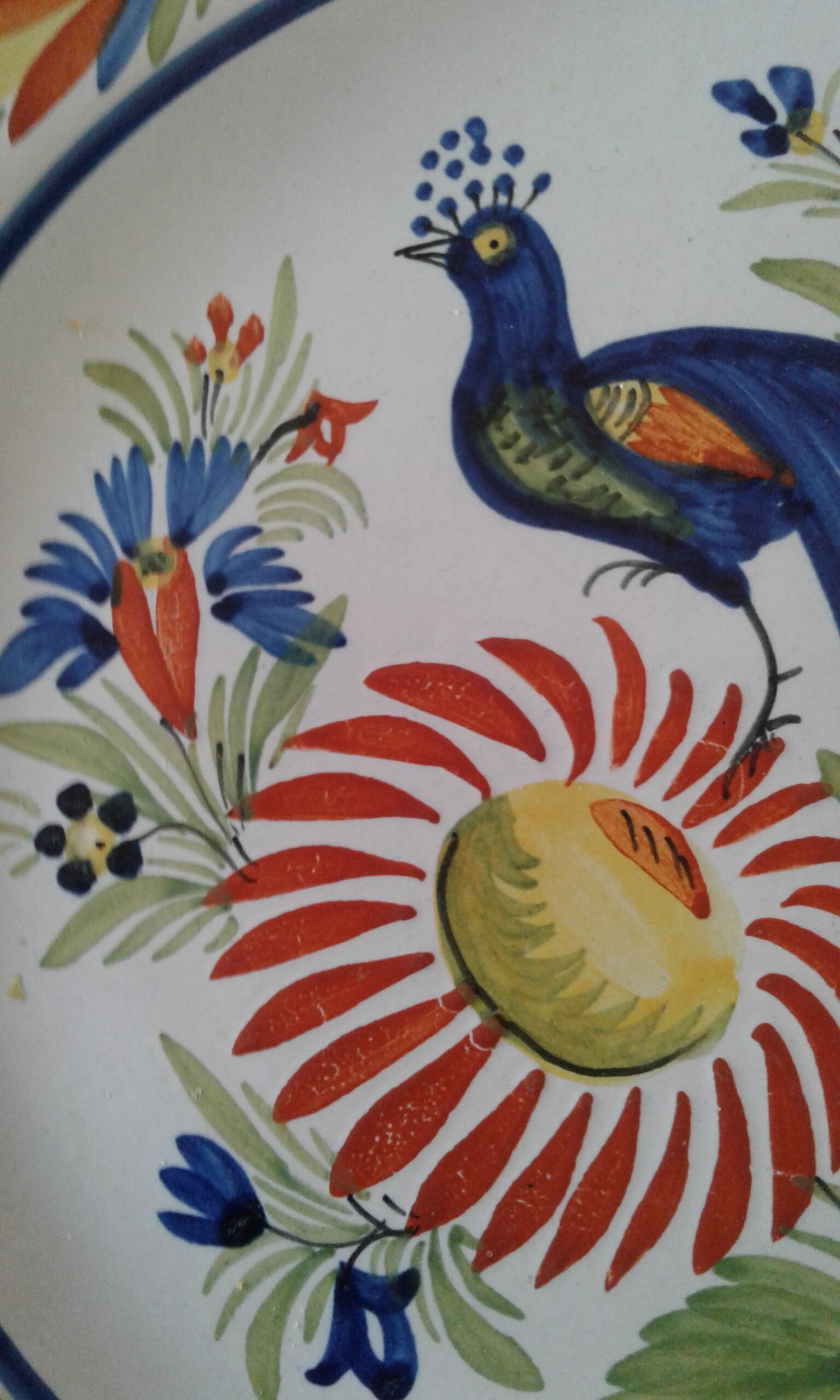 Quimper Decorative Plate