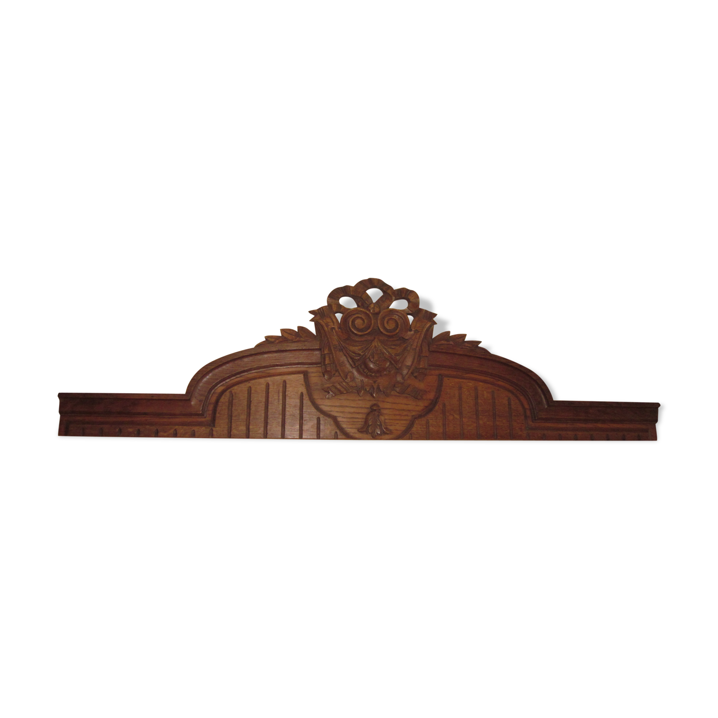 Ancient pediment in oak