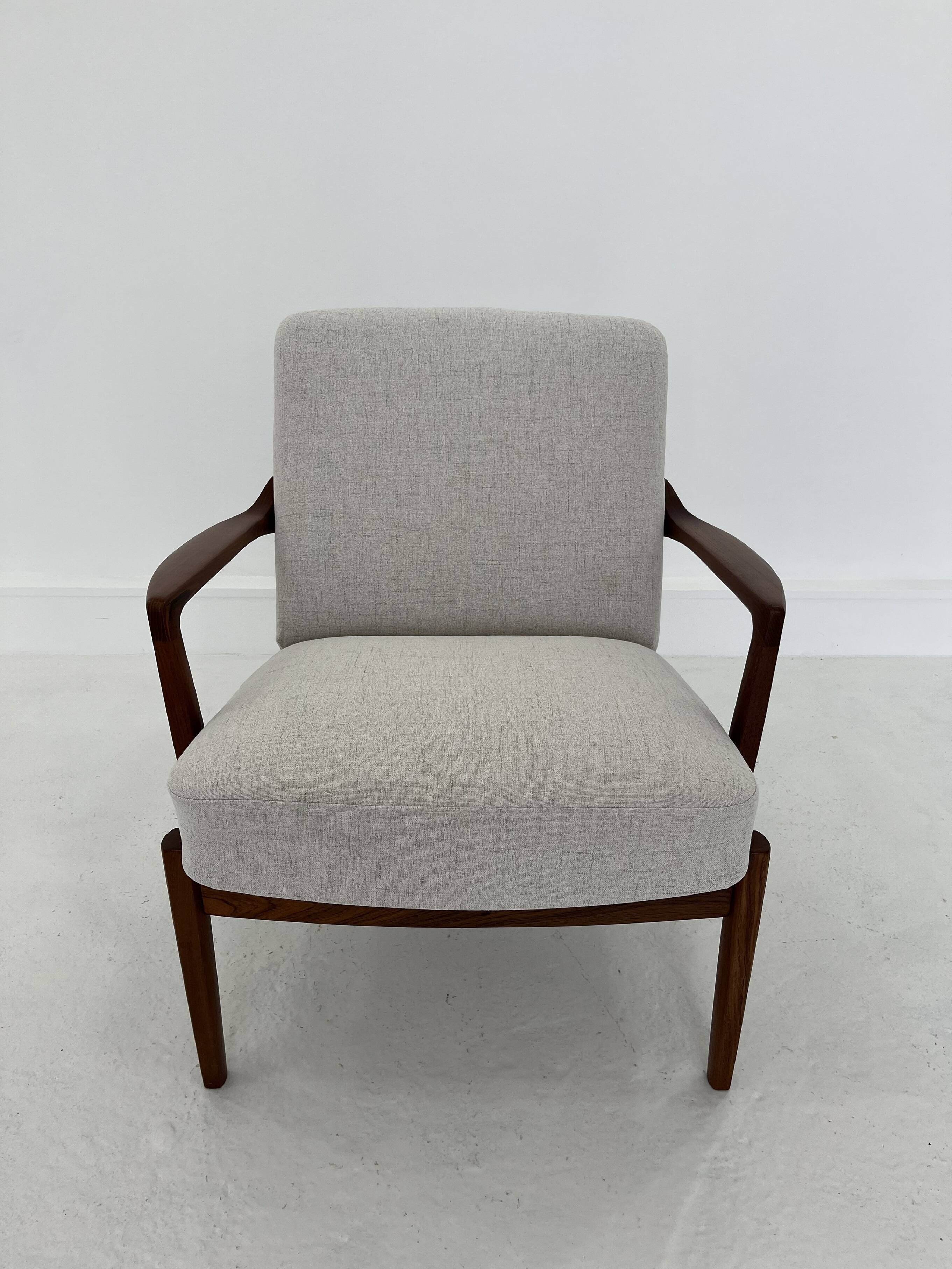 Fauteuil Fd125 par Tove & Edvard Kindt-Larsen pour France & Son, 1960