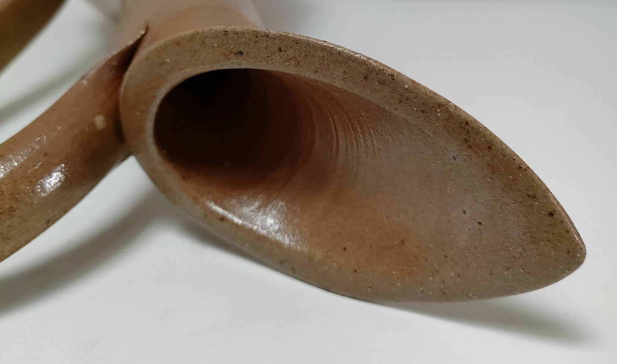 Pichet grès pyrité années 70 h.40,5 cm