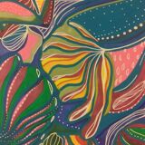 "Corail" illustration painting