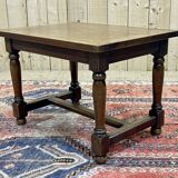1950s oak coffee table