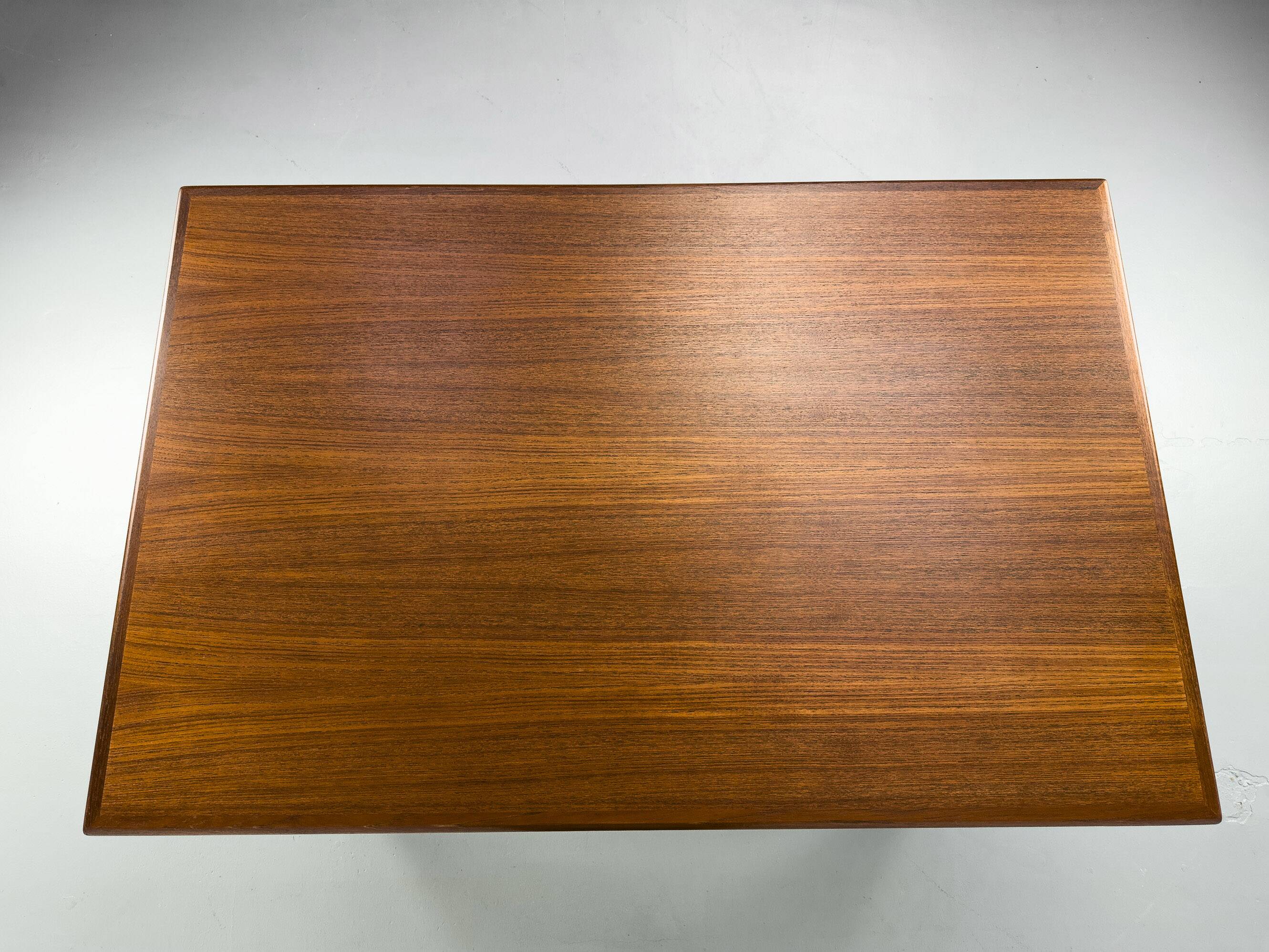Danish Extendable Teak Dining Table by Ansager Møbler, 1960s