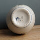 Signed faience vase - Fort Mahon