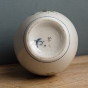 Signed faience vase - Fort Mahon