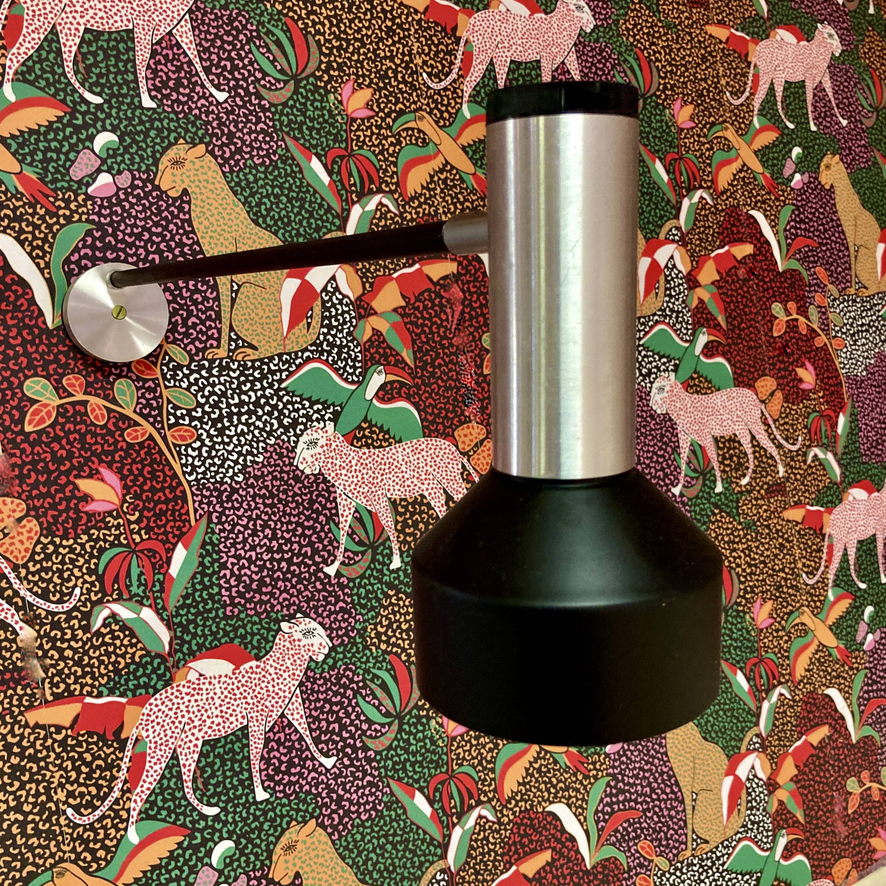Pair of large wall lights 65 cm design 1950.