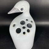 Duck vase by Jacques Molin Faïencerie de Charolles circa 1970