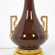 Pair of lamps in porcelain and bronze circa 1880