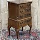 Small English mahogany chest of drawers from the 50s