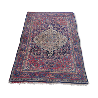 Ancien tapis persan bidjar 196 x 130 CM
