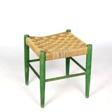 Scandinavian rope stool