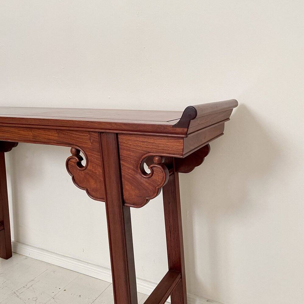 Chinese Console Table in Mahogany, 1940