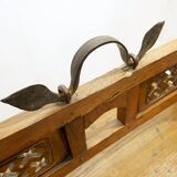 Dowry trunk, Asian wooden box, 1900
