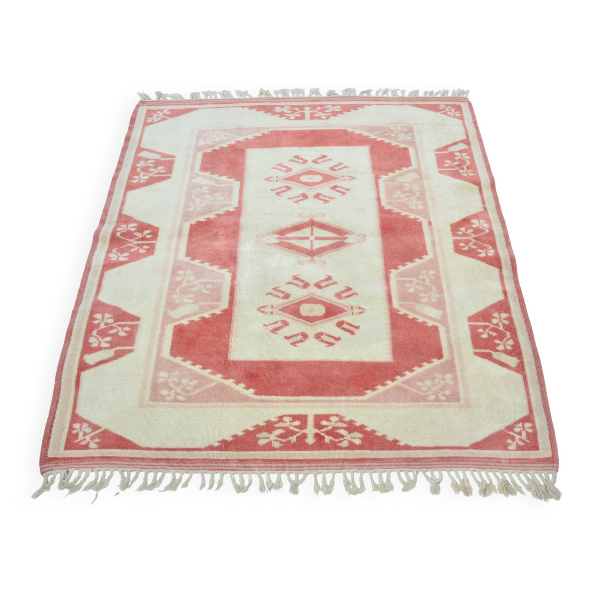 Turkish Oushak handmade rug sku 3584