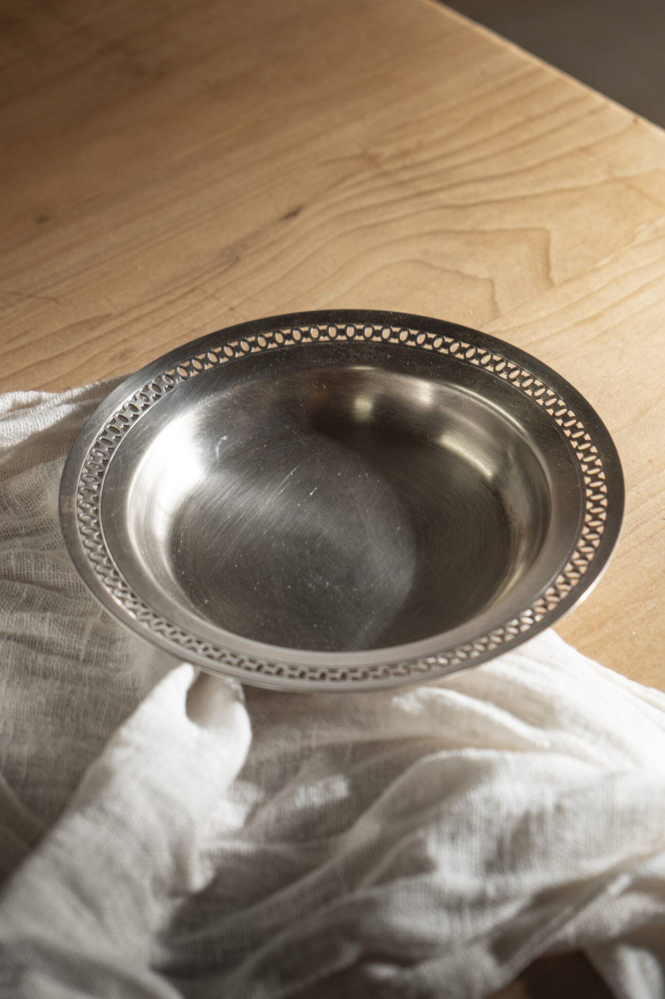 Metal catch-all tray "Agathe"