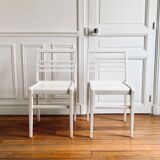 Pair of chairs by René Gabriel