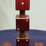 Vintage wooden lamp