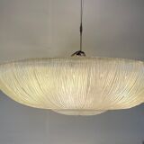 Murano glass chandelier, flying saucer circa 1980