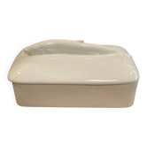 White porcelain fish terrine