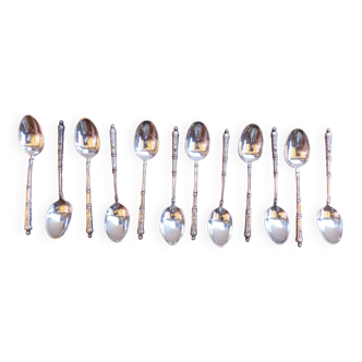 set of 12 mocha spoons