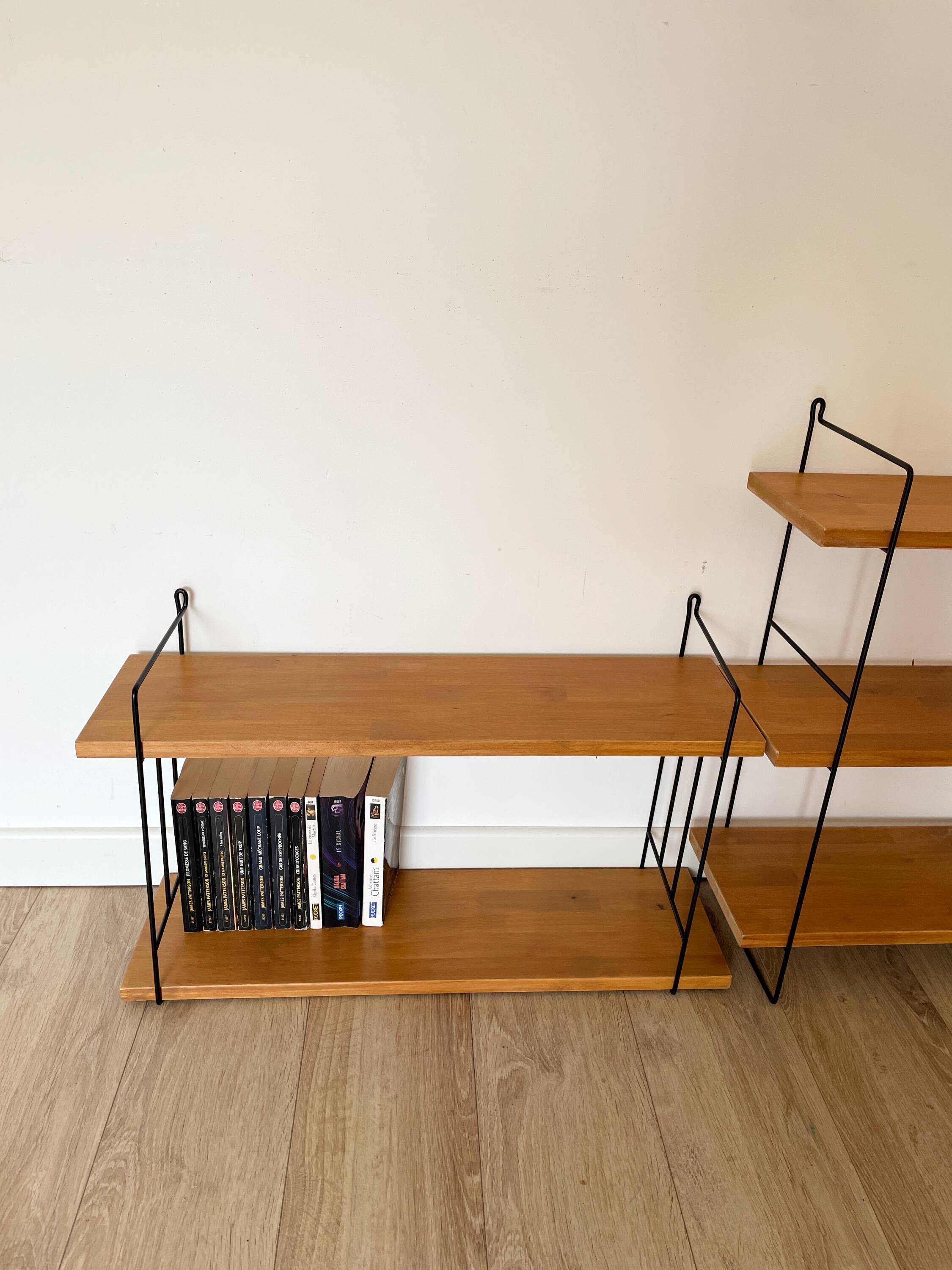 3 Wall Shelf Modules by WHB, Germany, 1960s - String Style