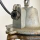 Industrial cast iron cage pendant light, 1960s