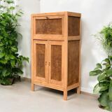 Parisian art deco sideboard in raw oak 1930