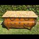 Louis XV marquetry commode – marble top