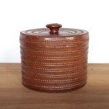 Sandstone salt pot