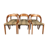 Suite 6 chaises Baumann « gondole »