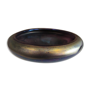 Cendrier verre soufflé