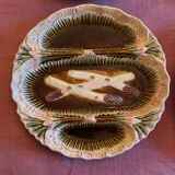 Barbotine plate service from Bavent (Orchies) 19th century (19th century)
