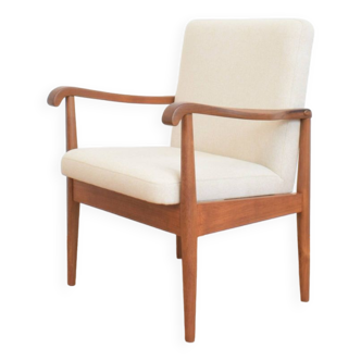 Mid-Century Danish Teak Armchair, 1950s.