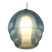 Lampe à suspension Carlo Nason LS134 pour Mazzega Italie années 1960