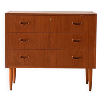 Commode scandinave en teck, années 1960