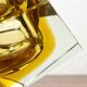 Vintage Italian Sommerso yellow glass bowl, Murano, 1970s.