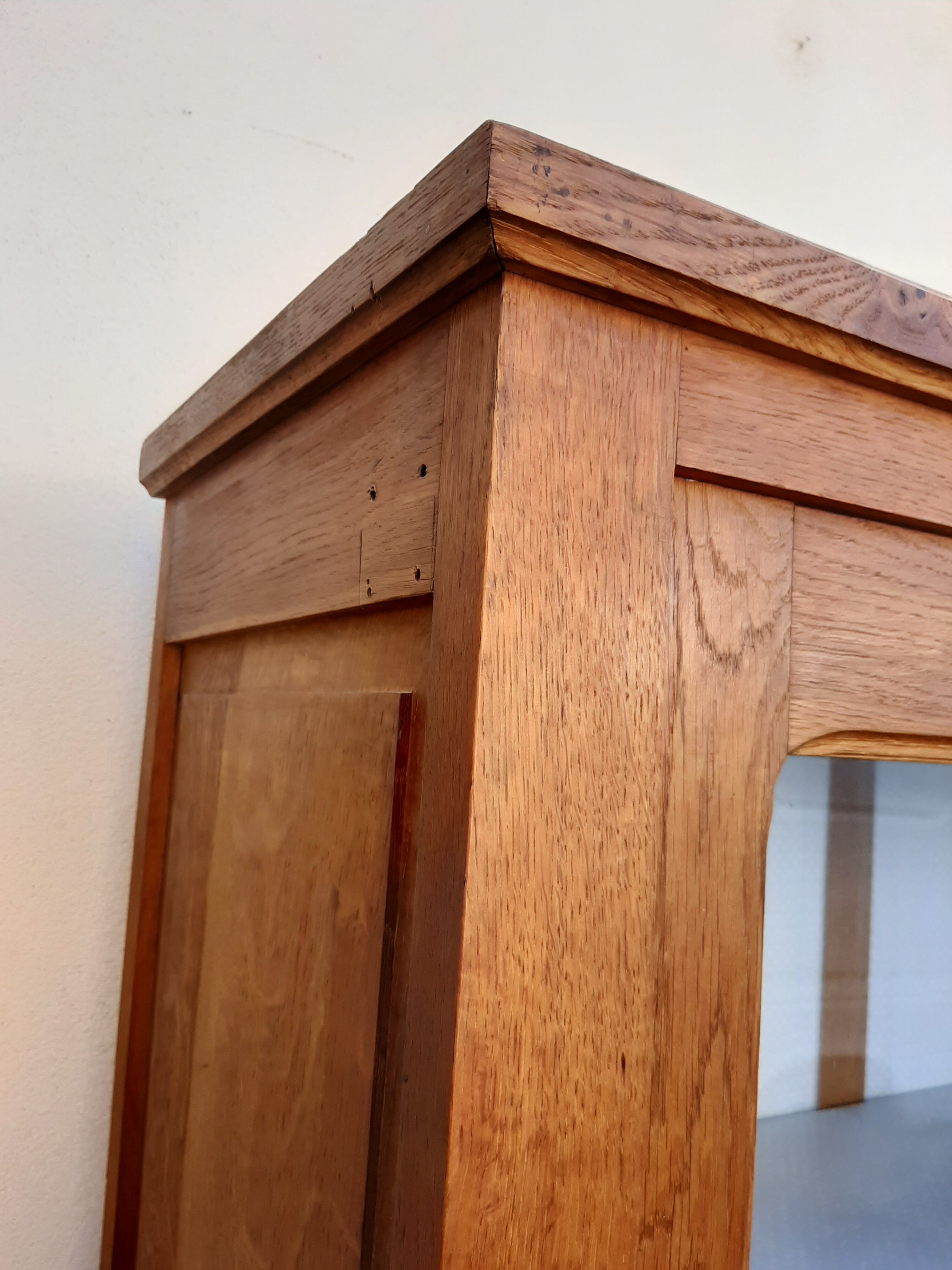 Ancient parisian oak library