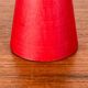 Vintage postmodern wooden candlestick, 1970s