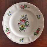 5 assiettes à cake "Réverbère fin" KG Lunéville