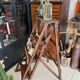 Escabeau bois vintage