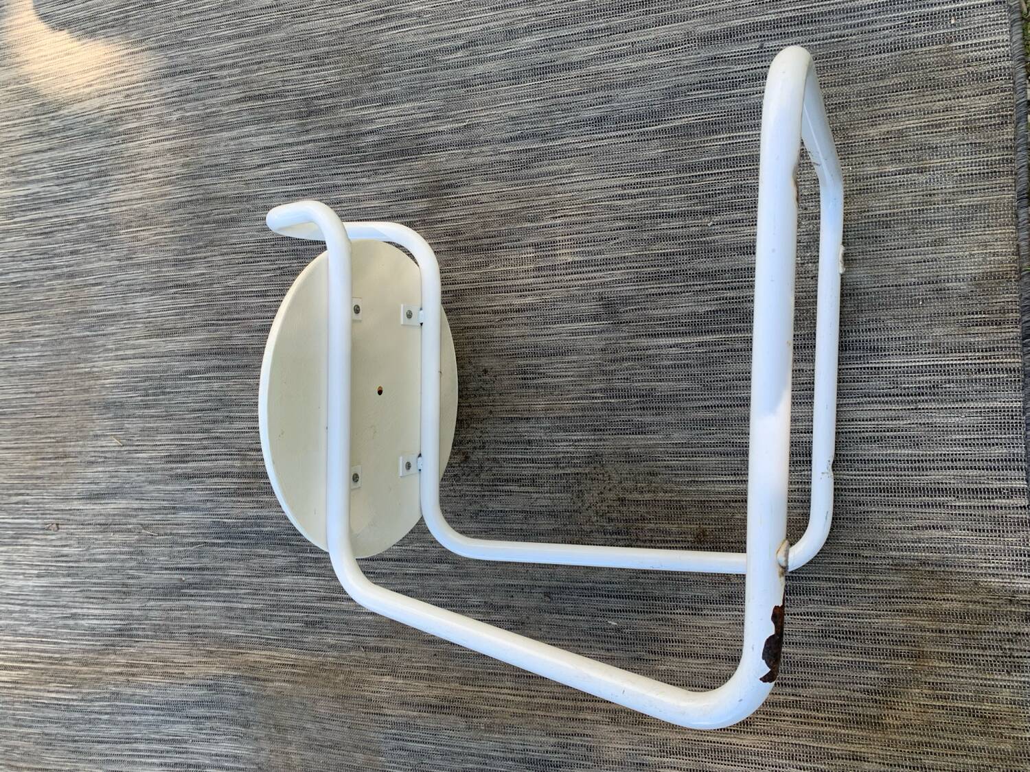 White designer chair