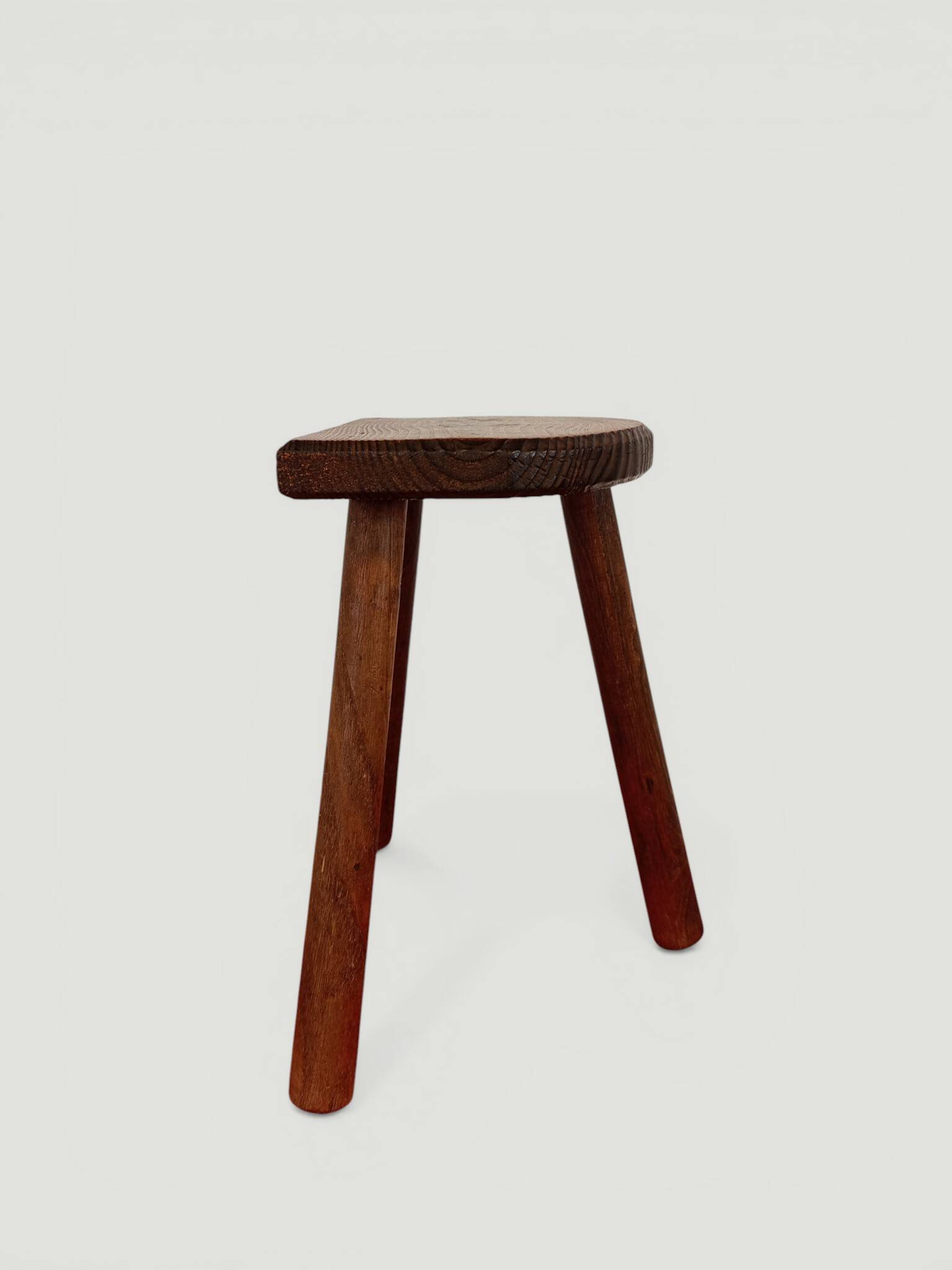 Tripod demi-stool, plant stand, side table.